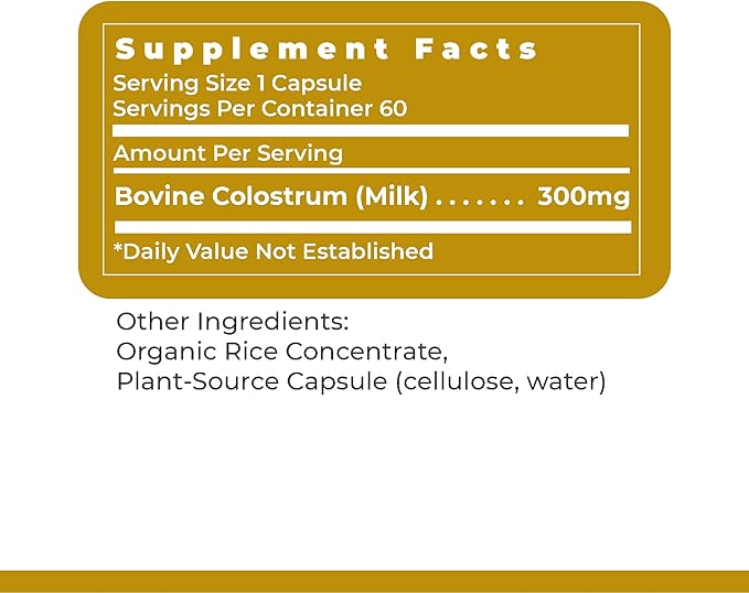 Colostrum IgG