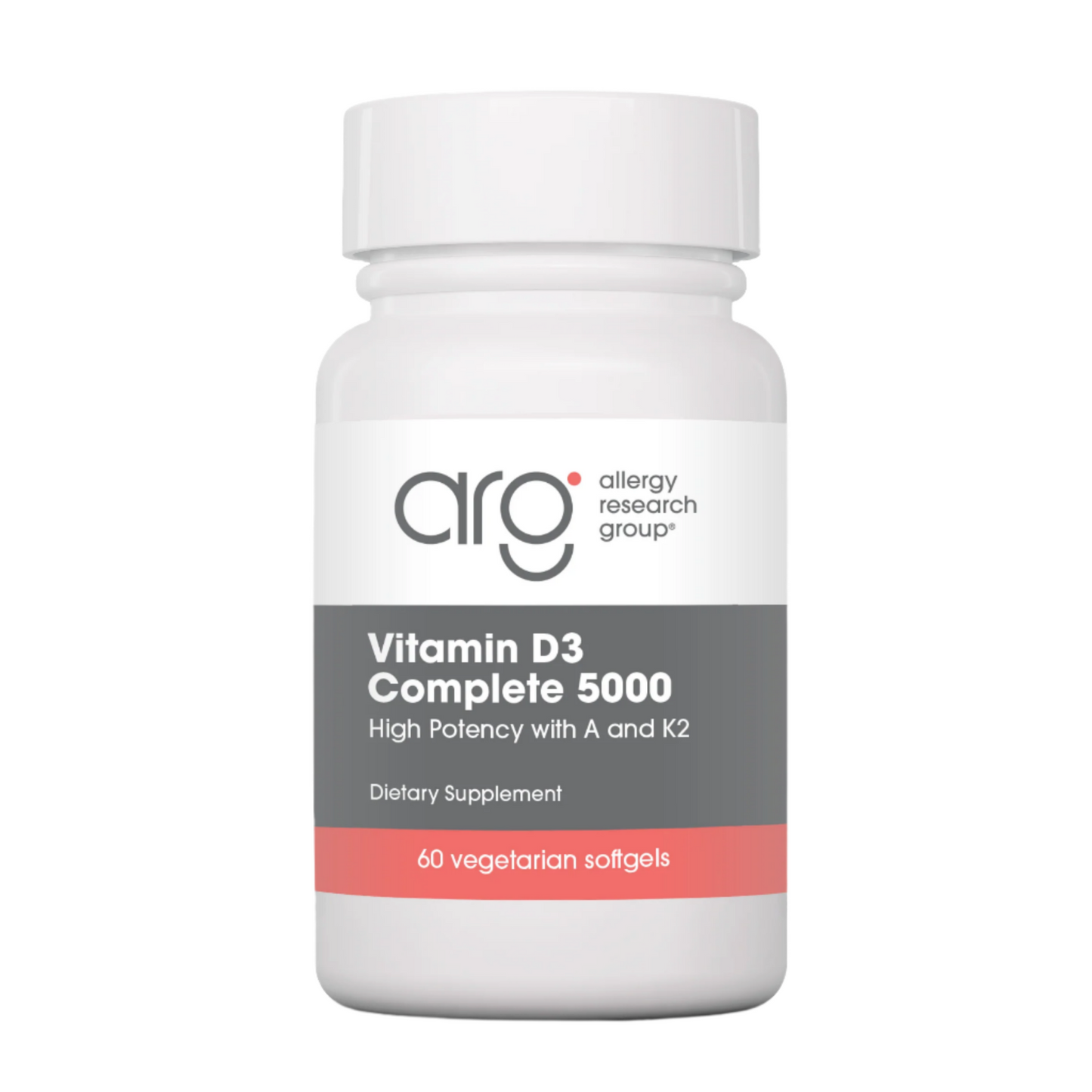 Vitamin D3 Complete 5000 High Potency with A and K2