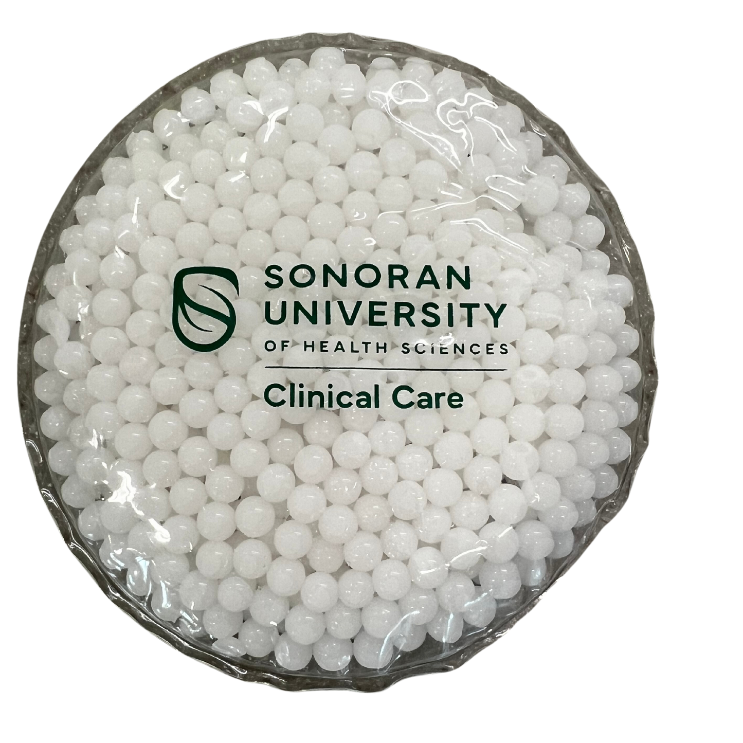 "Sonoran University" Round Aqua Pearls Hot/Cold Pack