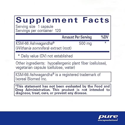 Ashwagandha 500mg