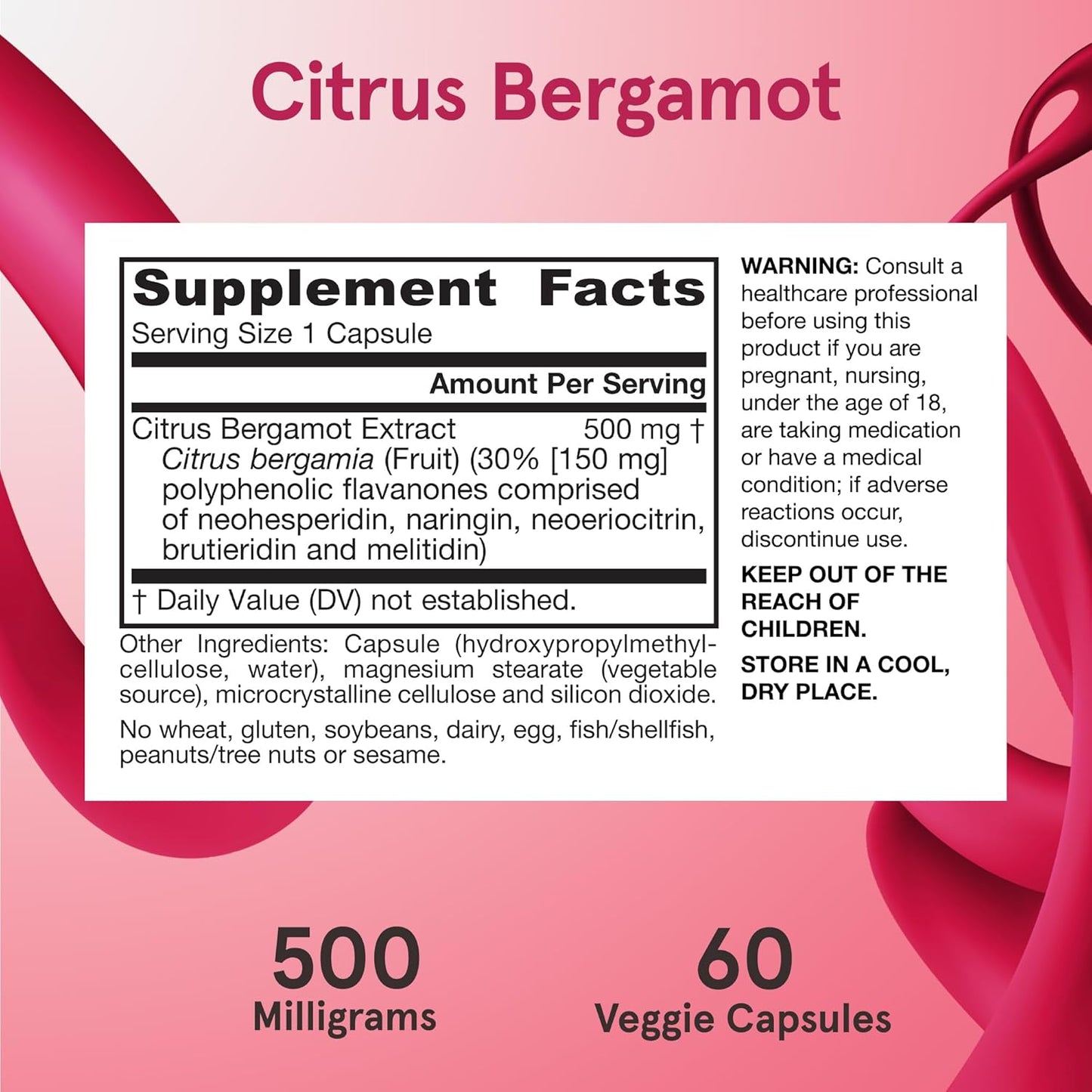 Citrus Bergamot 500mg