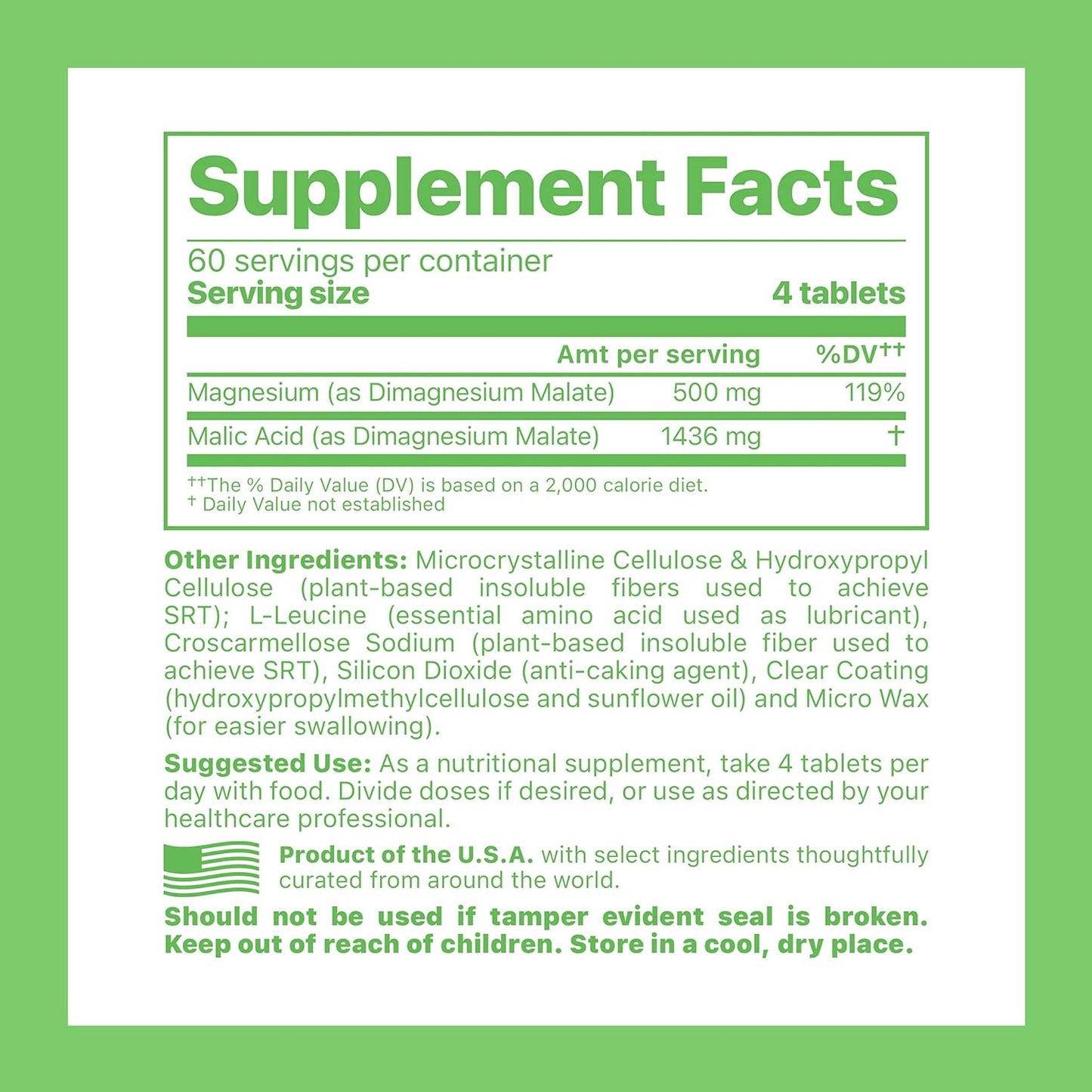 Magnesium w/SRT (B-free)