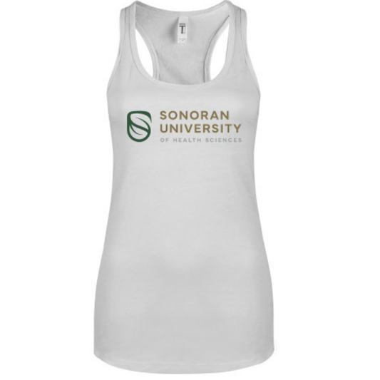 Next Level Racerback Tank 'Sonoran Logo'