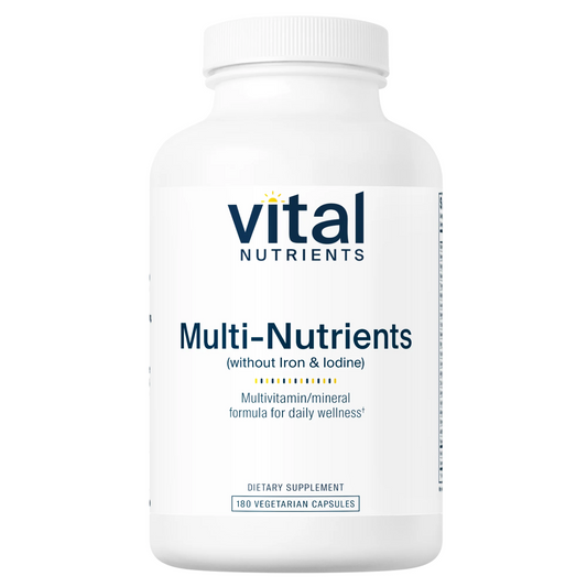 Multi-Nutrients No Iron Or Iodine
