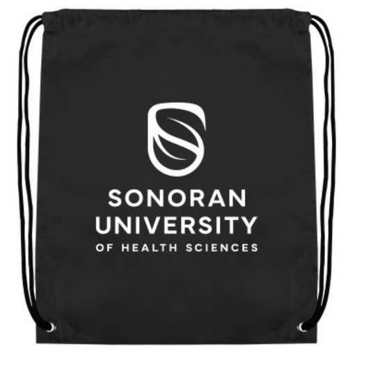 Drawstring Backpack 'Sonoran Logo Centered'