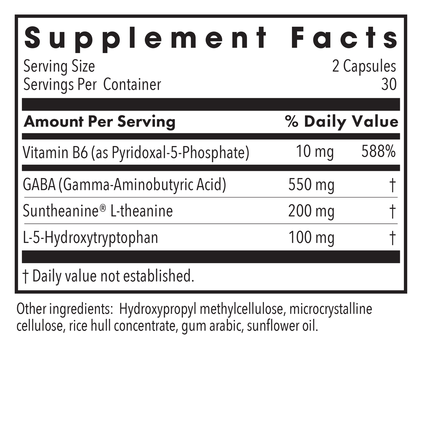 Zen Sleep with P5P and 5-HTP