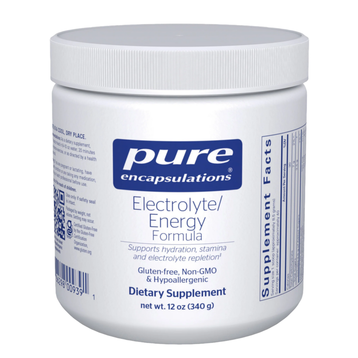 Electrolyte/Energy Formula