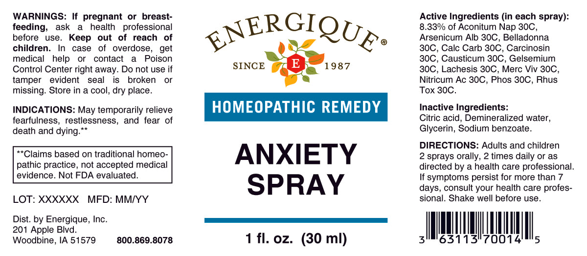 Anxiety Spray