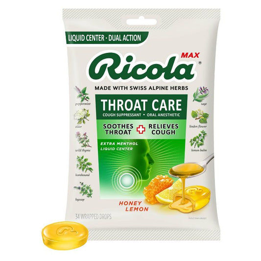 Ricola Max Honey Lemon Throat Care