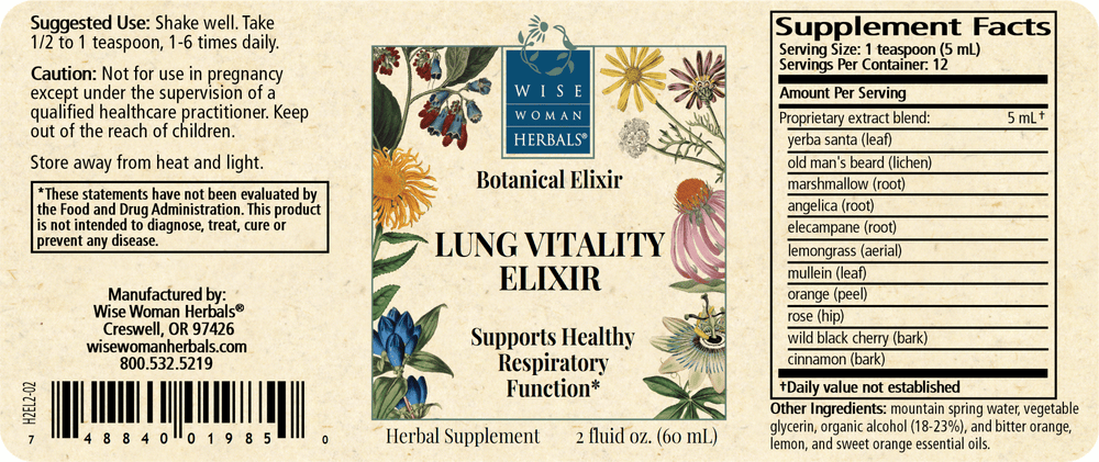 Herbal Cough Elixir - to be discontinued