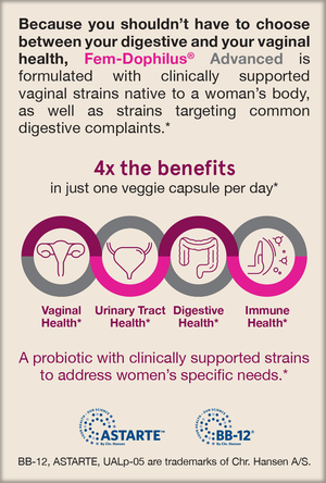 Fem-Dophilus® Advanced - 10 Billion CFU (Refrigerated)