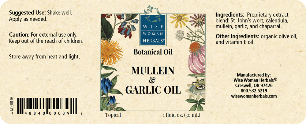Mullein & Garlic Ear Drop Oil
