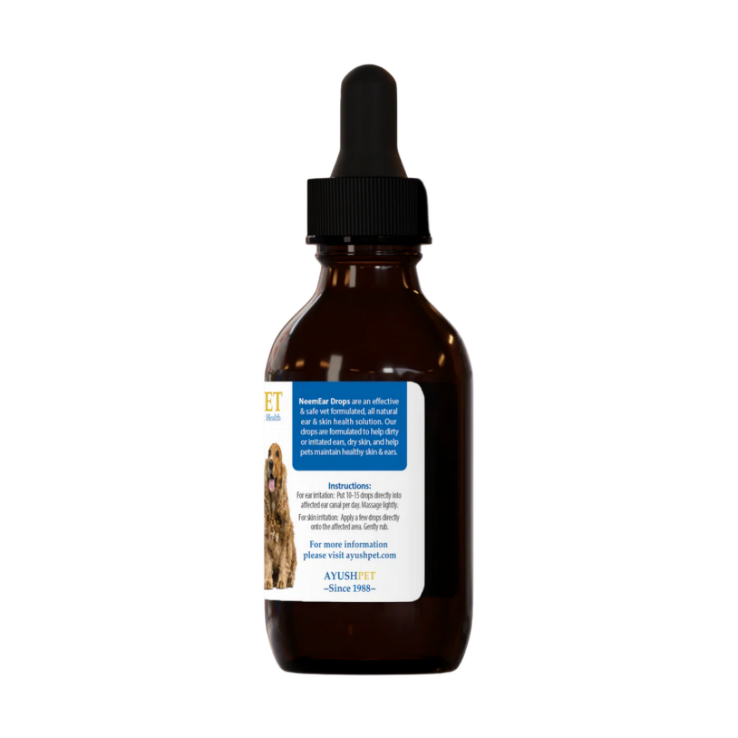 Pet Neem Ear + Skin Topical Drops
