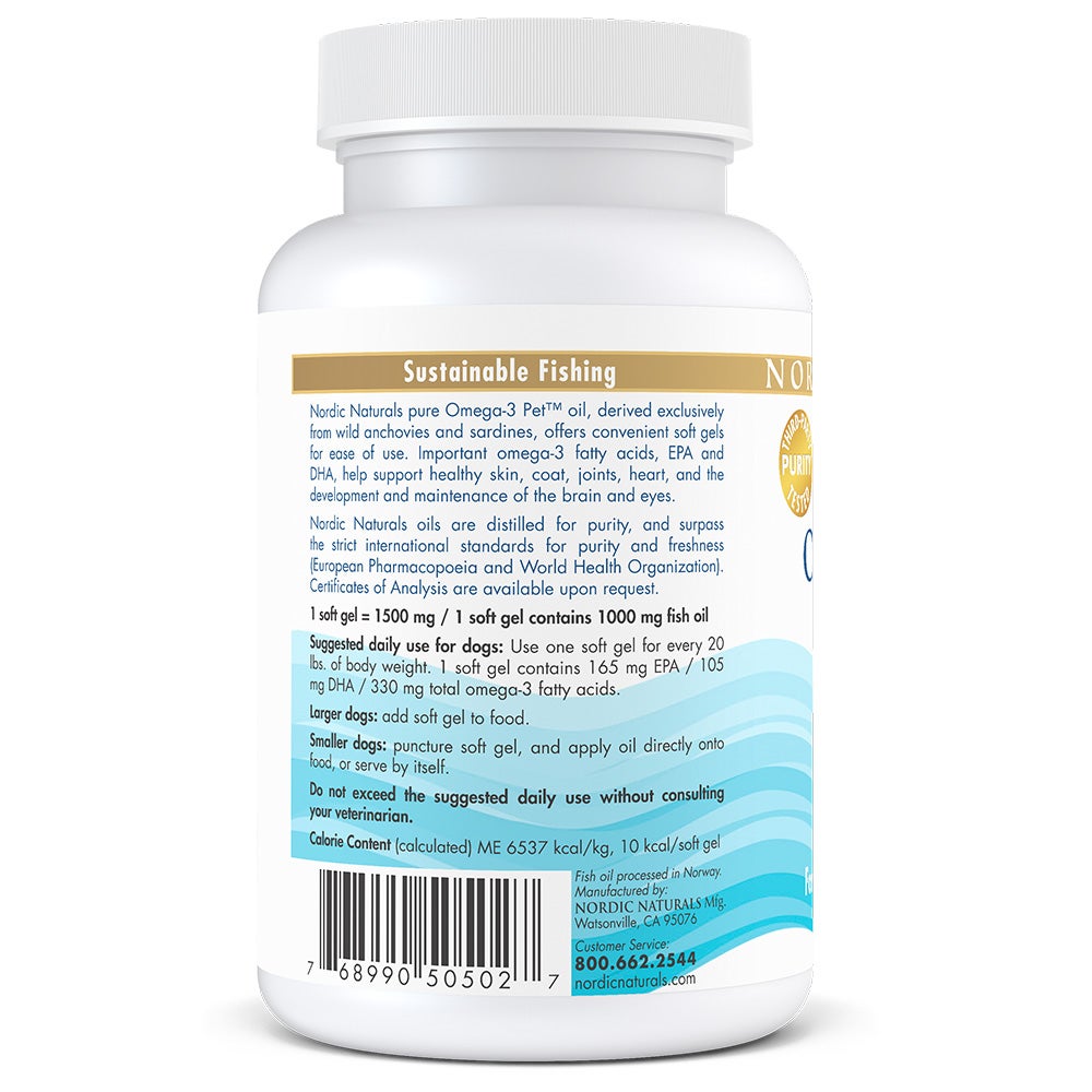 Omega-3 Pet Softgels
