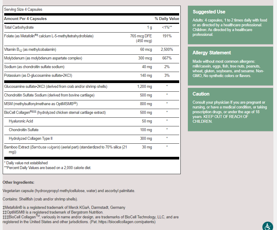 Joint Support Formula