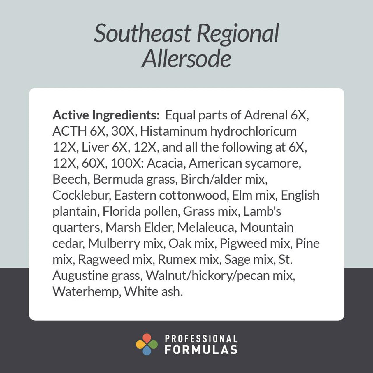 Southwest Regional Allersode