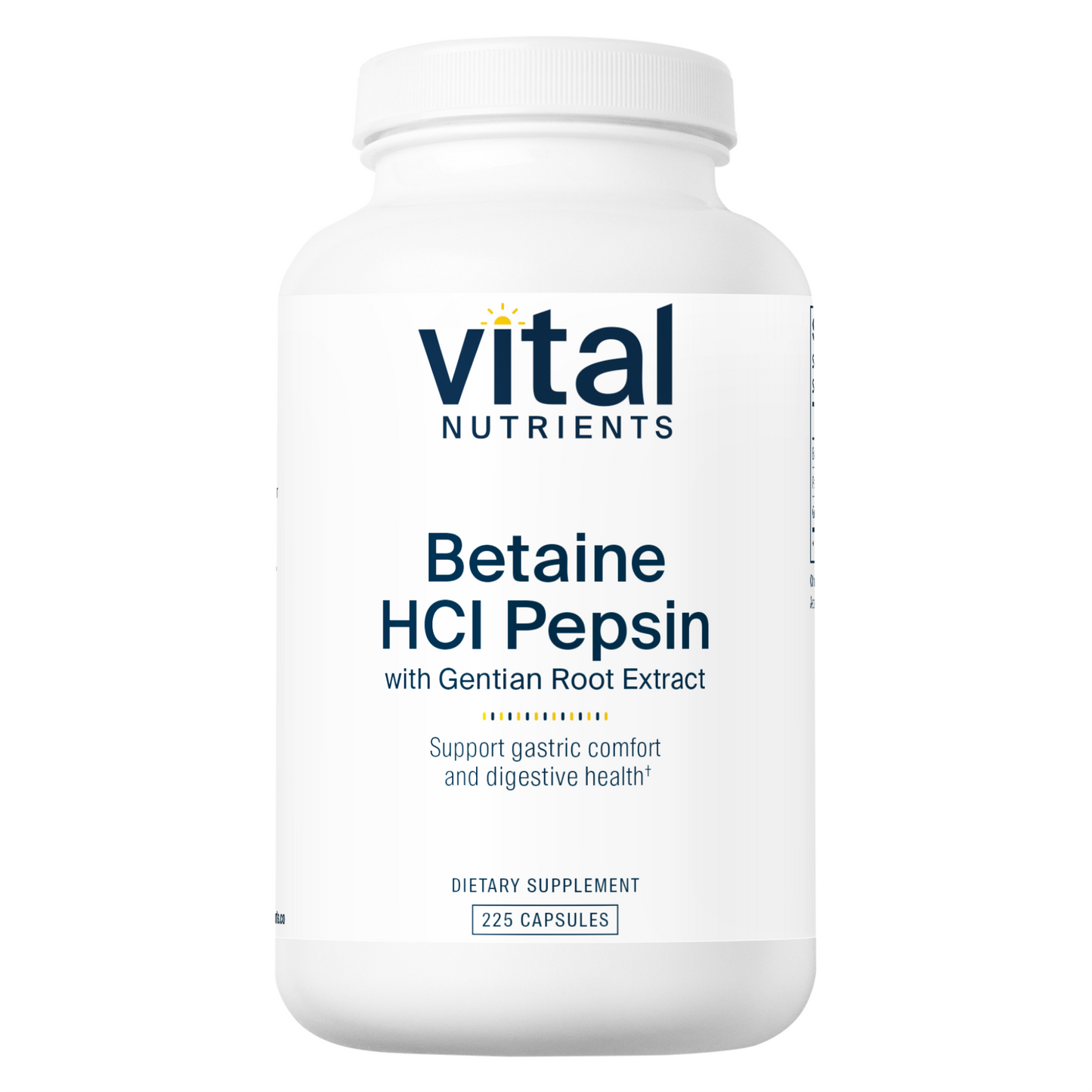 Betaine HCL Pepsin & Gentian