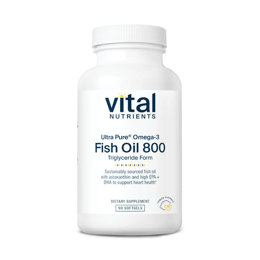 Ultra Pure Fish Oil 800 Triglyceride Form