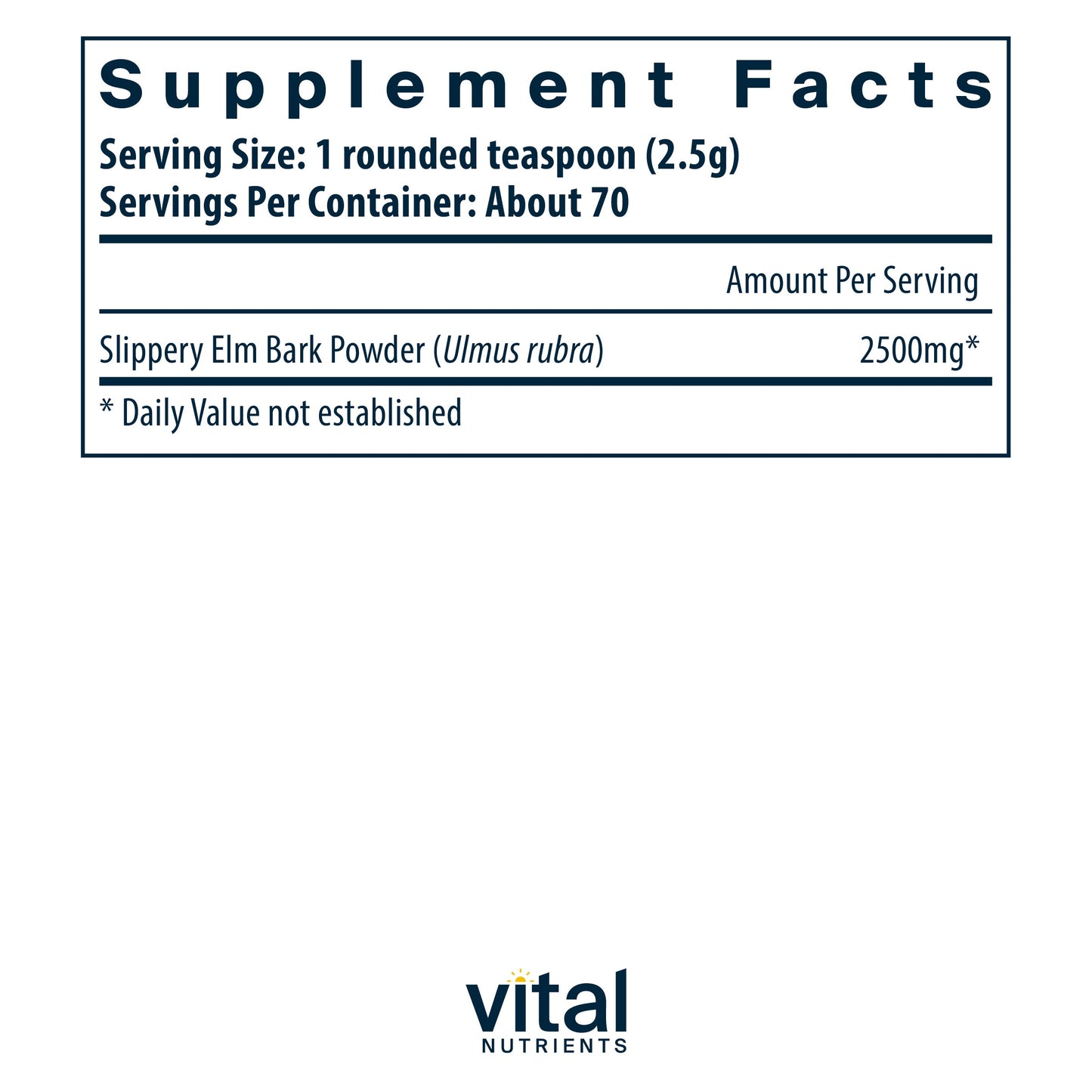 Slippery Elm Bark Powder