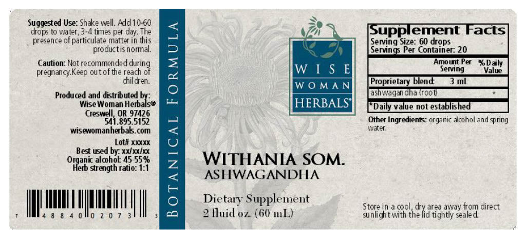 Withania somnifera / Ashwagandha Tincture