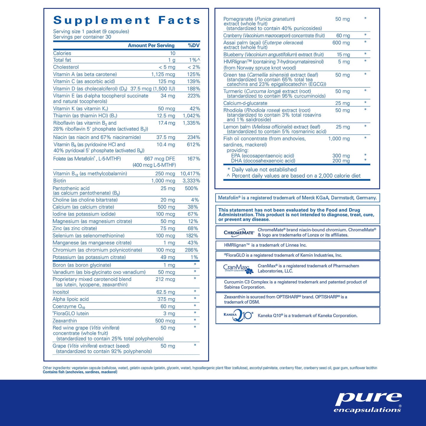 Women's Pure Pack 30 packets