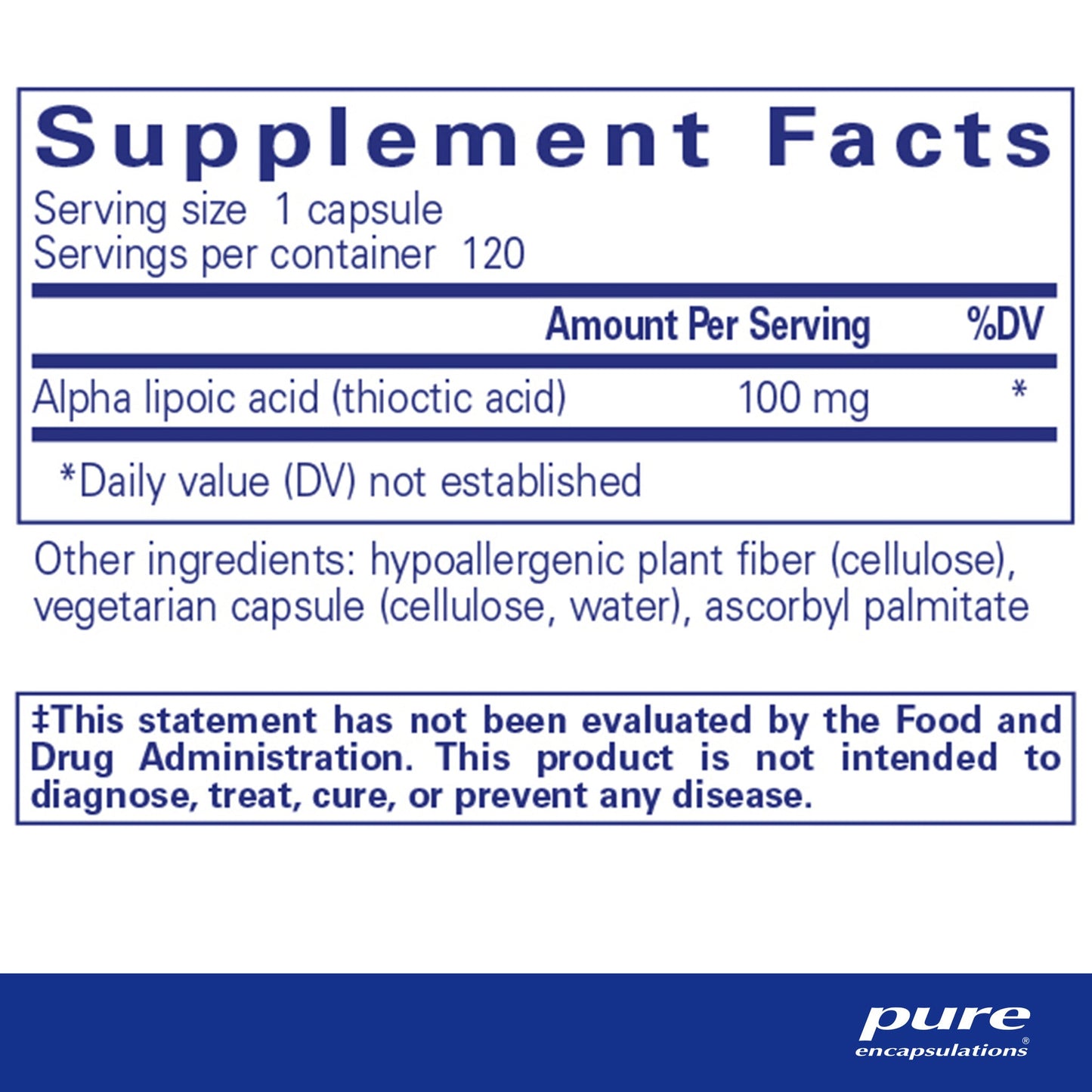 Alpha Lipoic Acid