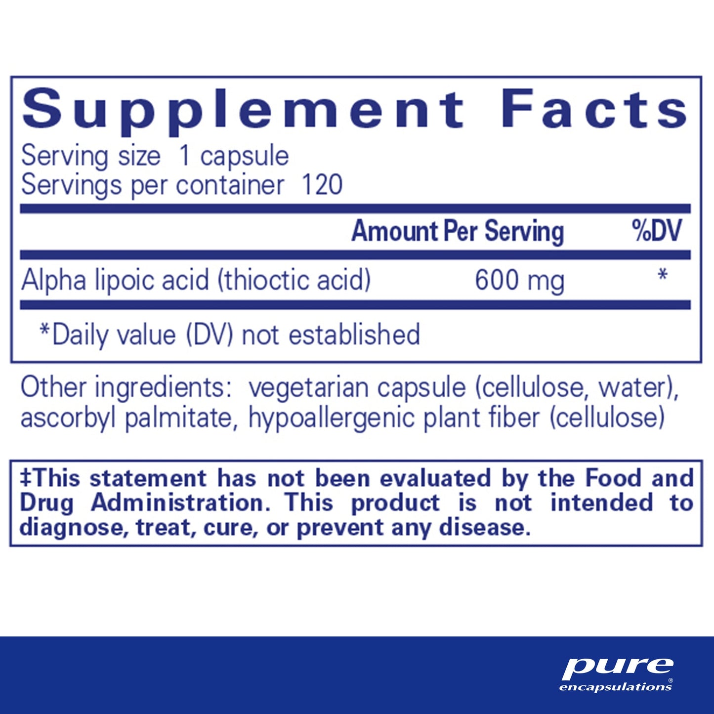 Alpha Lipoic Acid