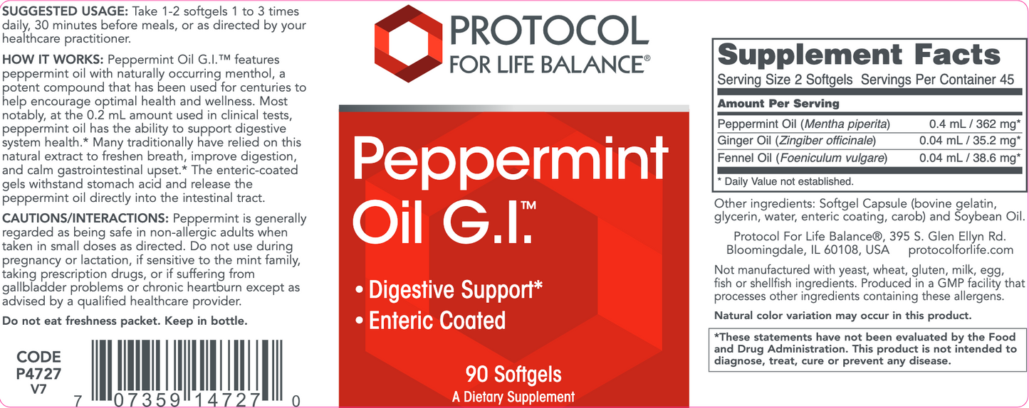 Peppermint Oil G.I.