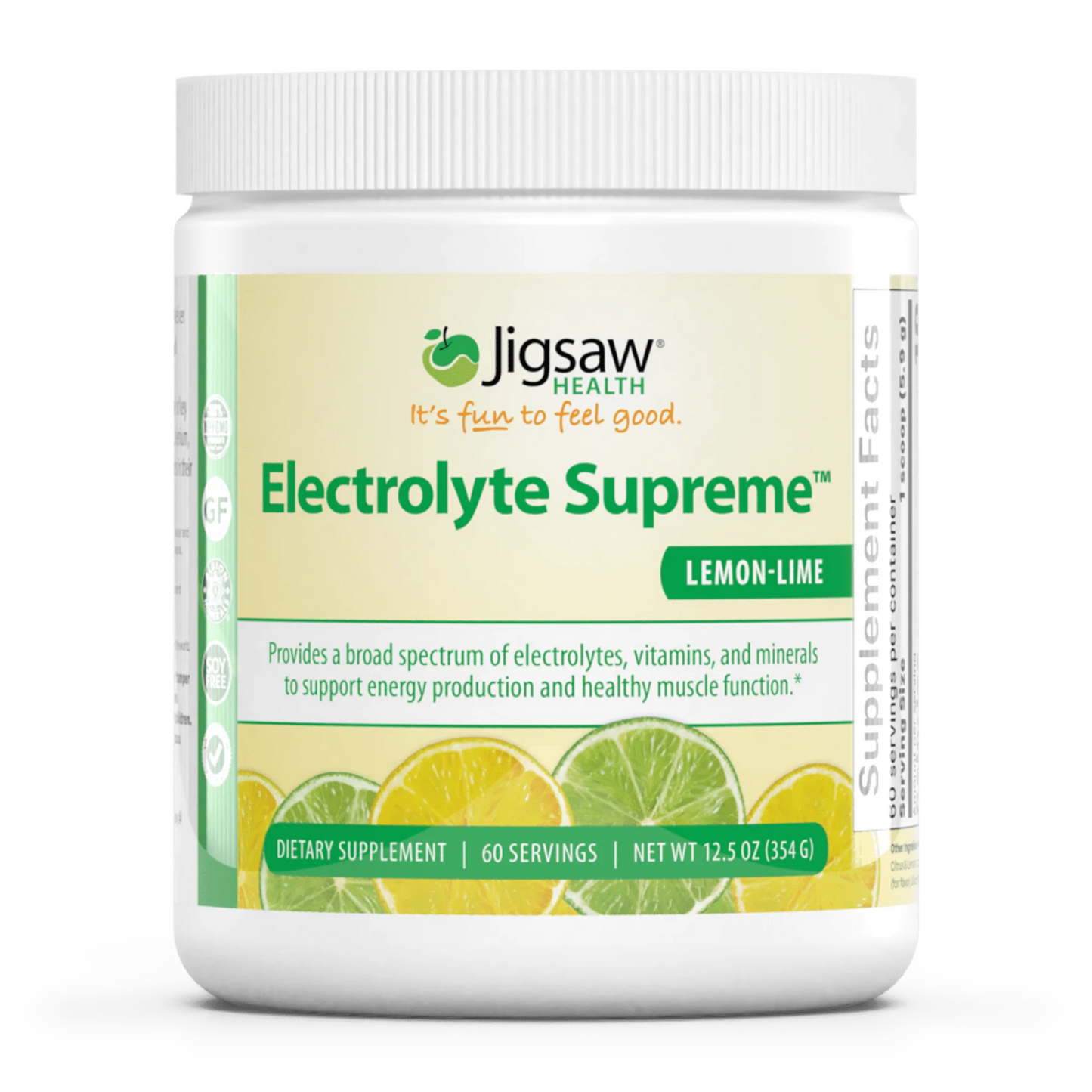 Electrolyte Supreme Tub - Lemon-Lime