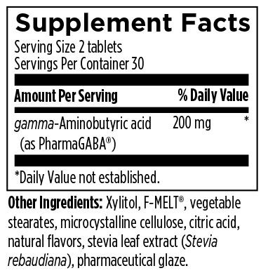 PharmaGABA Chewable Tabs