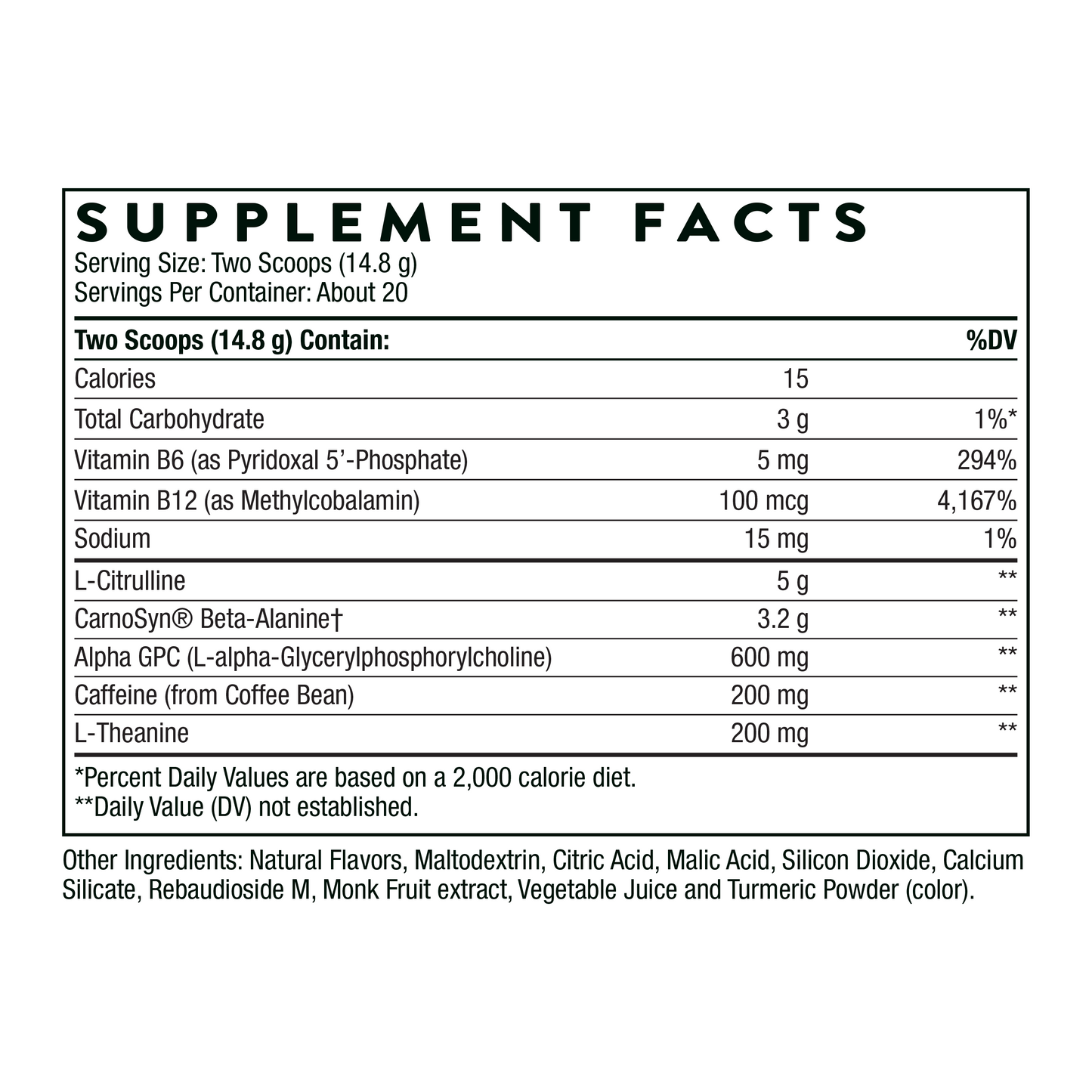 Advanced Pre-Workout