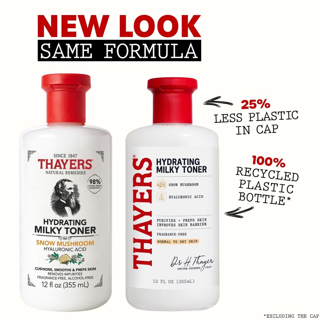 Thayer Milky Toner - Snow Mushroom Hyaluronic Acid