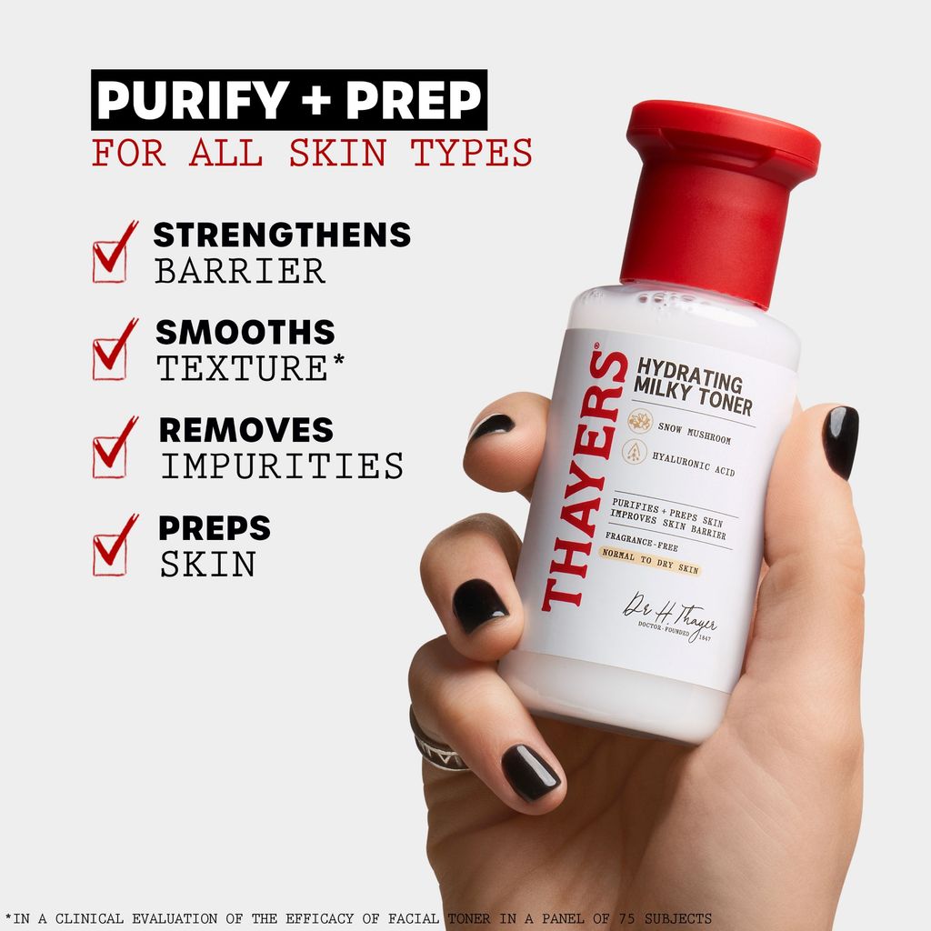 Thayer Milky Toner - Snow Mushroom Hyaluronic Acid