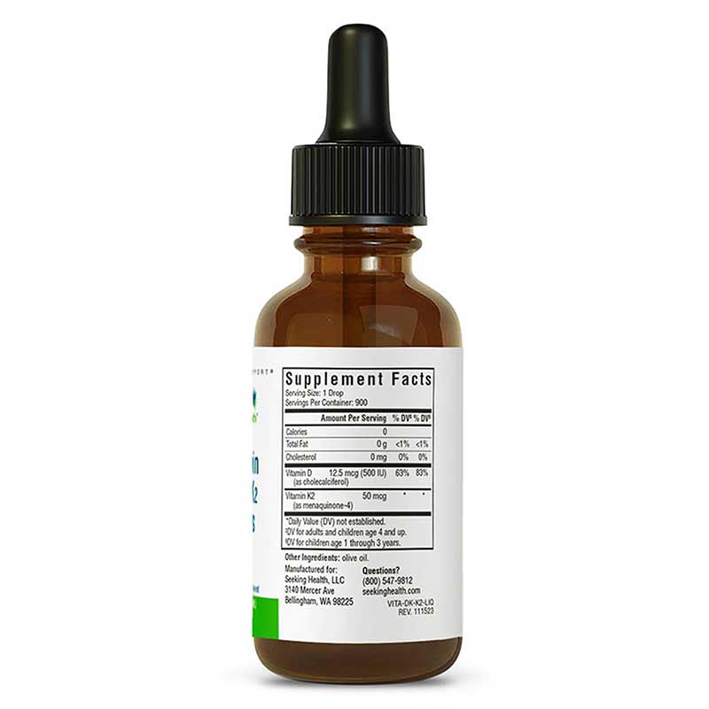 Vitamin D3 + K2 Drops